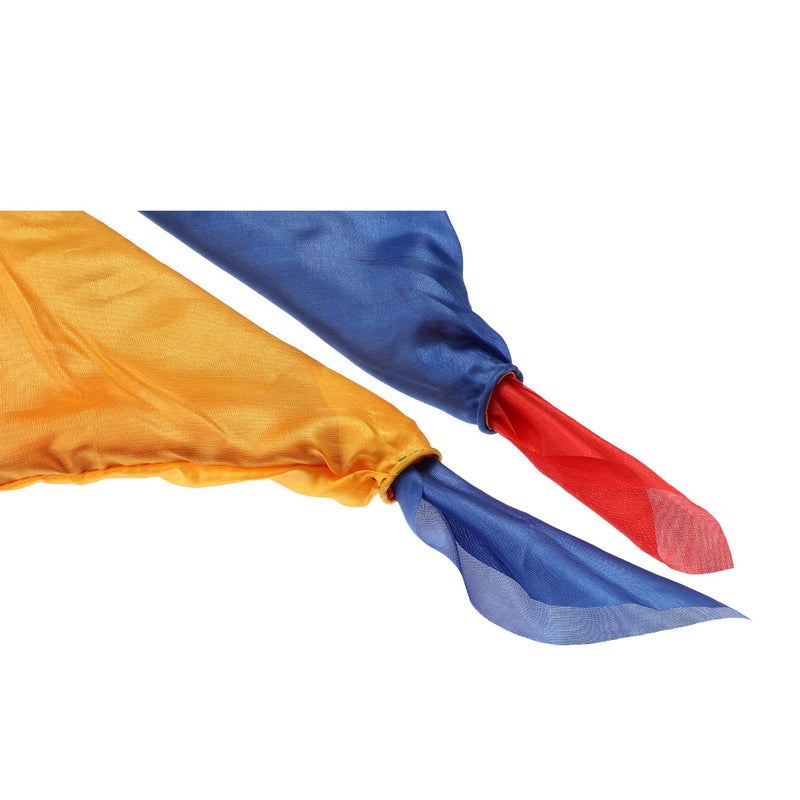 HESTYA 2 Pieces Magic Scarves Color Changing Silk Hanky Props for Trick Streets Four-Color Silk Magic Props Magician Accessories - Image 5